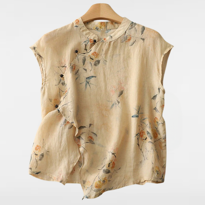 JESSA | ELEGANT LINEN TOP