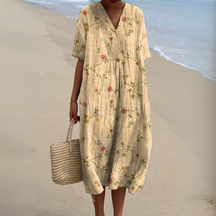 ADELFA | LOOSE COLORFUL DRESS