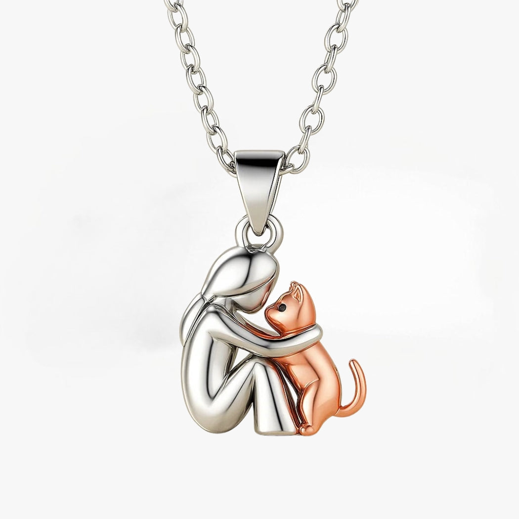 M&J | Cat Pendant Necklace