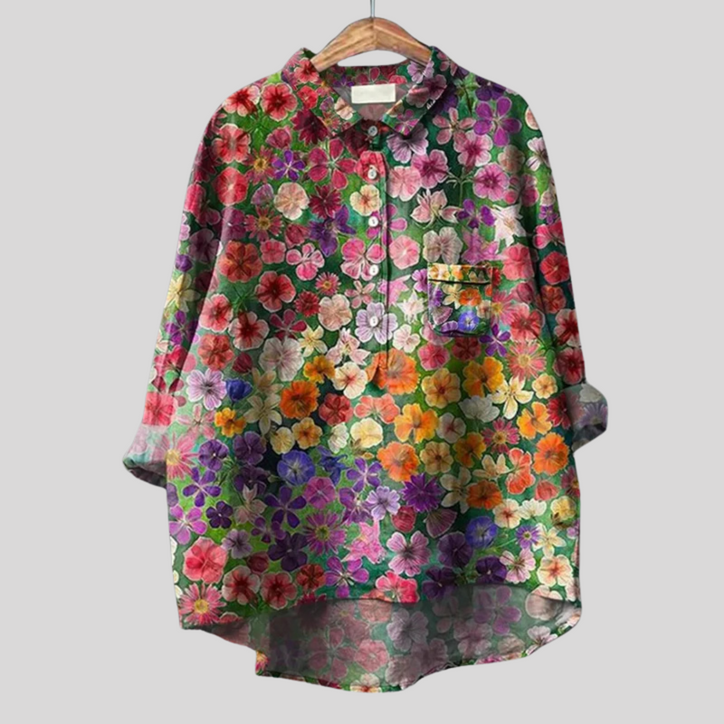 INDRA | VINTAGE FLORAL BLOUSE