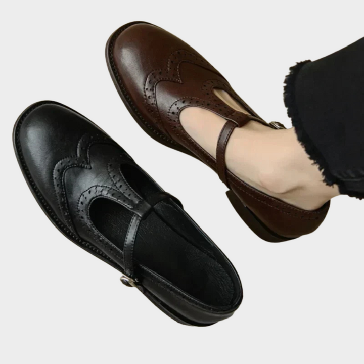 Clara | Elegant T-Strap Mary Jane Shoes