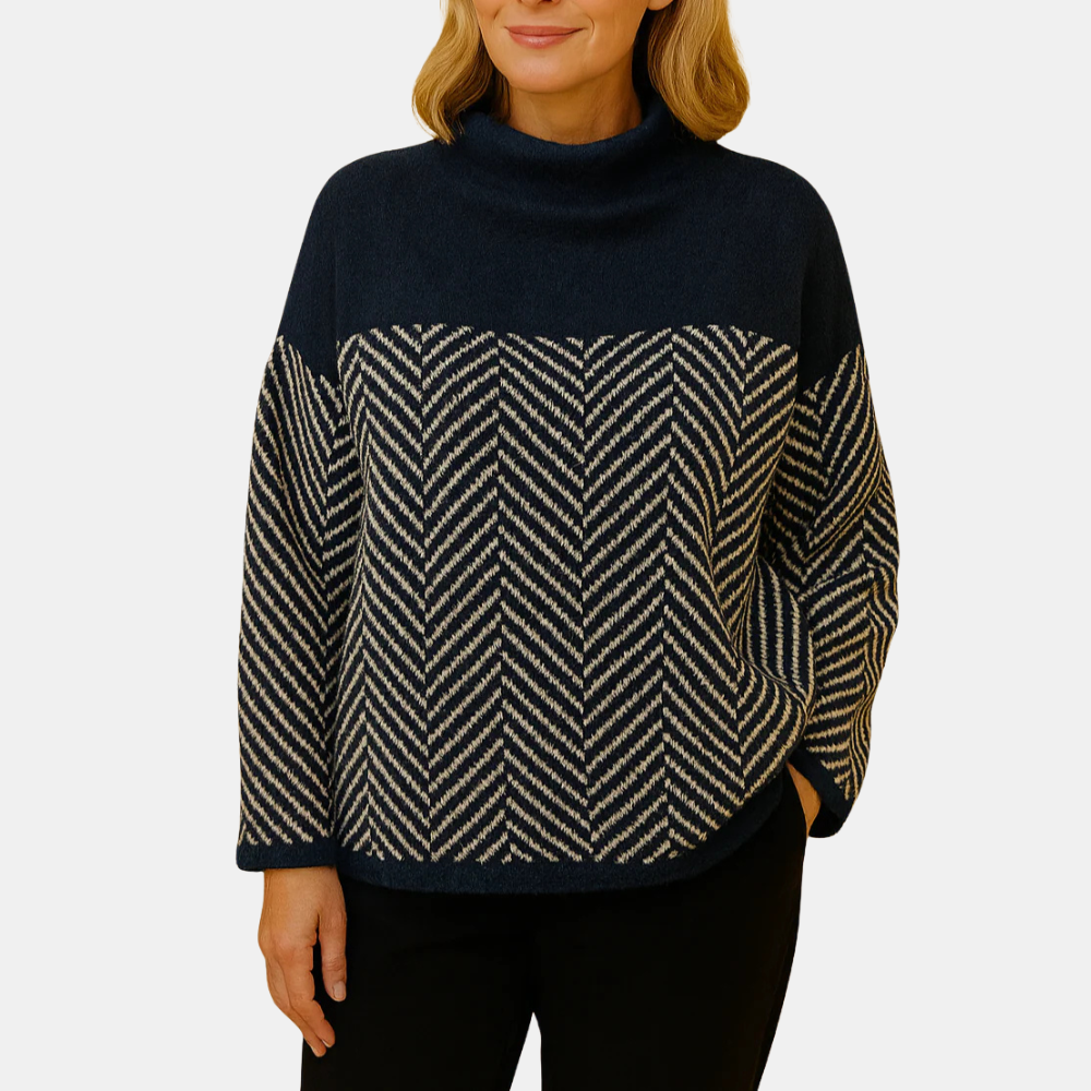 Fiora | Cotton Turtleneck Sweater