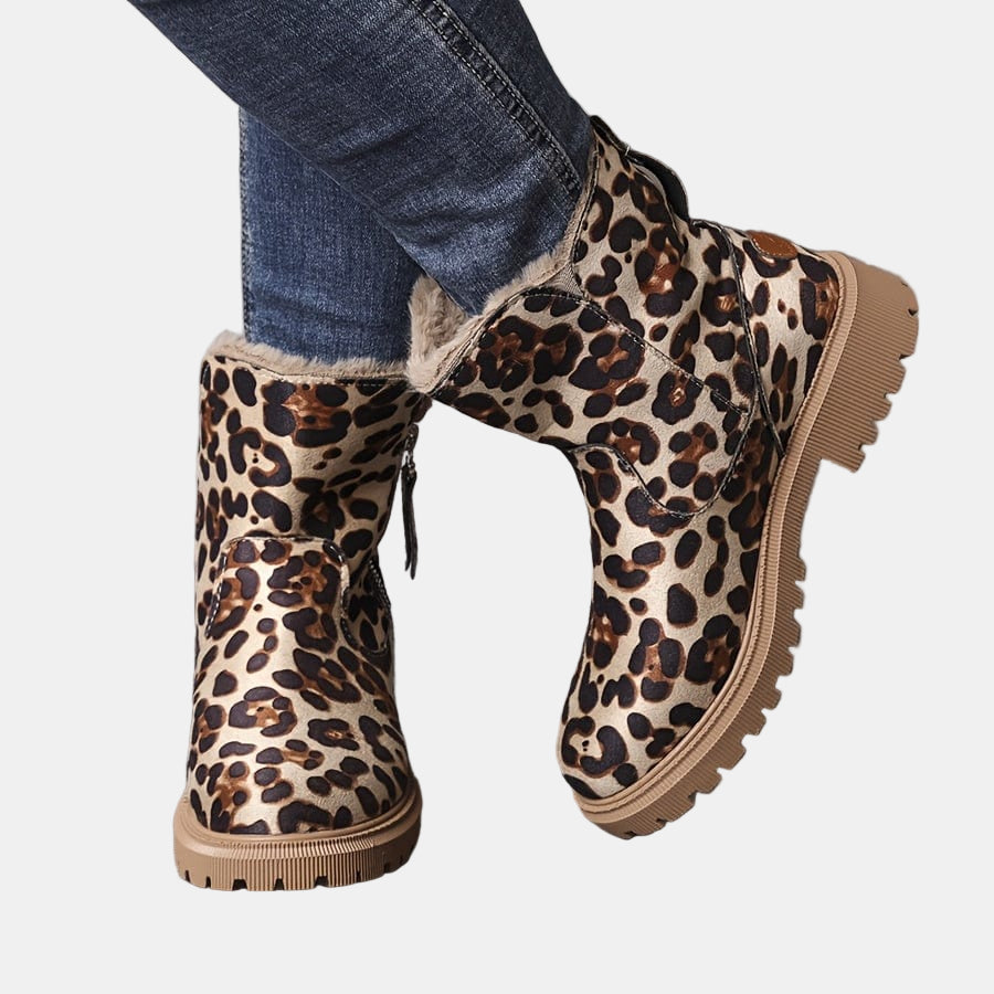 Amara | Suede Western-Style Boots