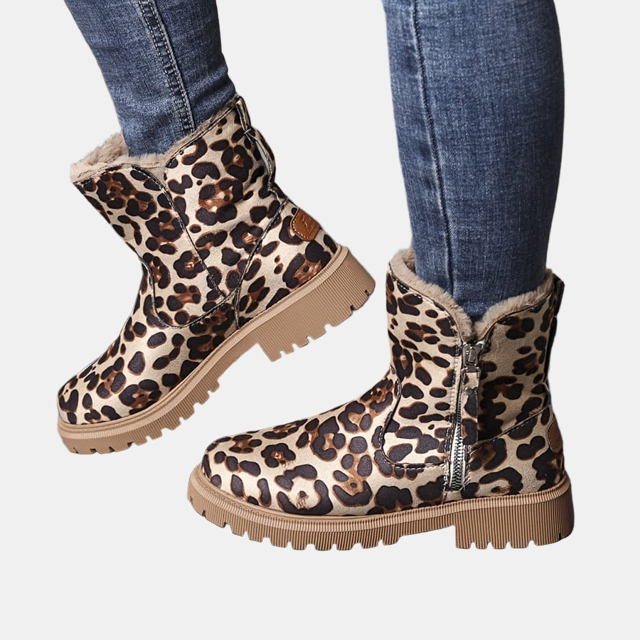 Amara | Suede Western-Style Boots