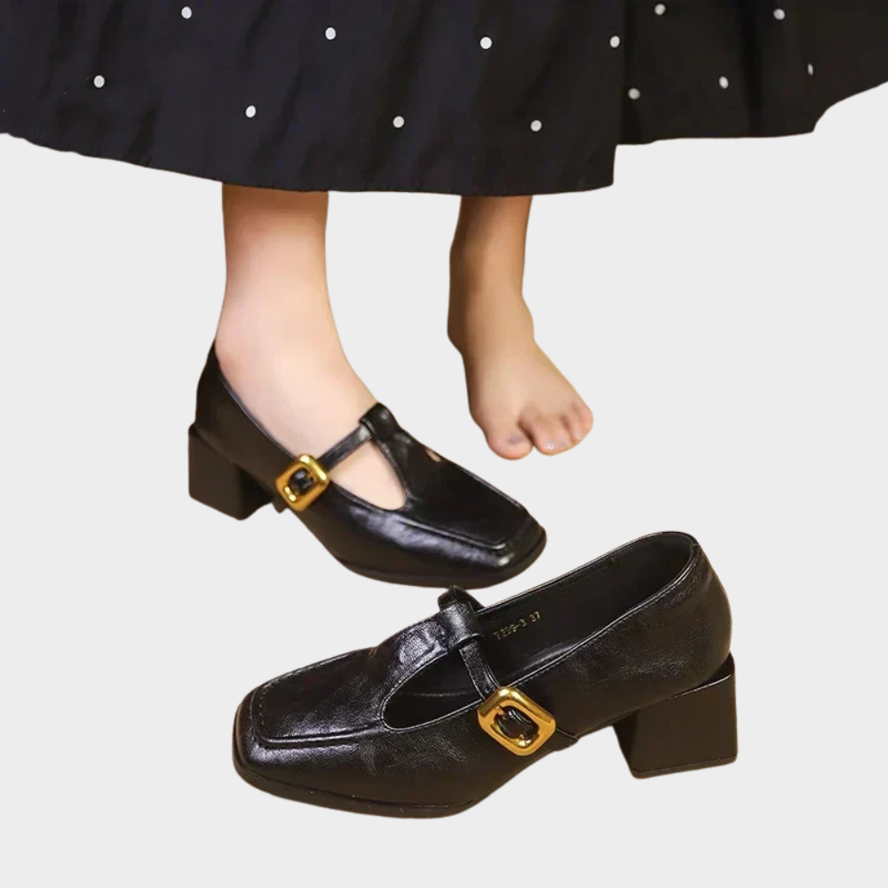 Edith | French-Style Mary Jane Sandals