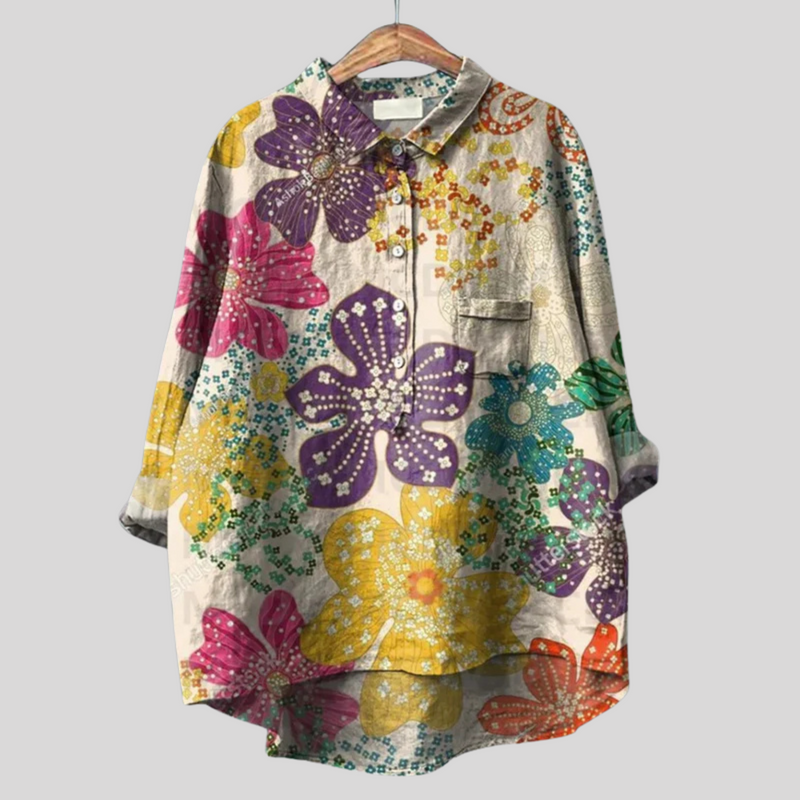 INDRA | VINTAGE FLORAL BLOUSE