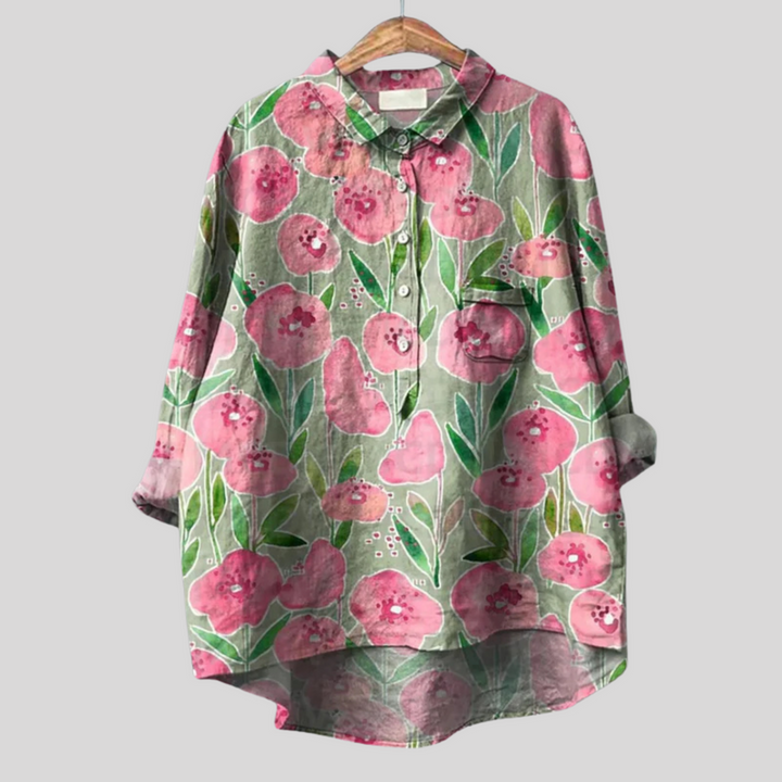 INDRA | VINTAGE FLORAL BLOUSE