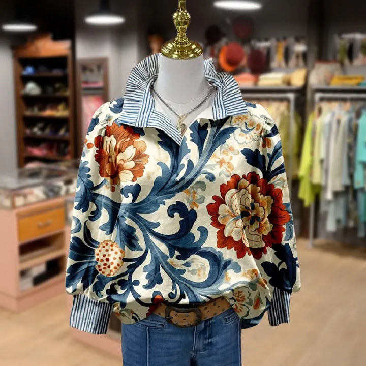 SASHA | TIMELESS FLORAL PRINT BLOUSE