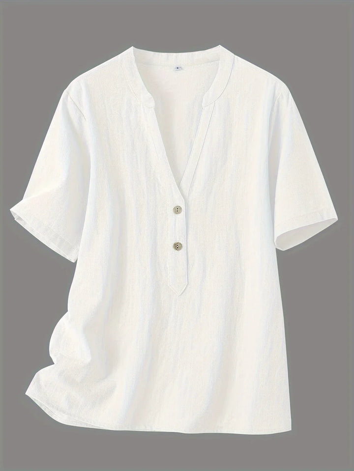 NELLY | STYLISH V-NECK BLOUSE