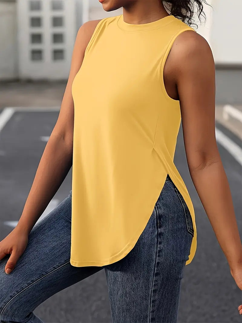 MYLES | CHIC SLEEVELES SHIRT