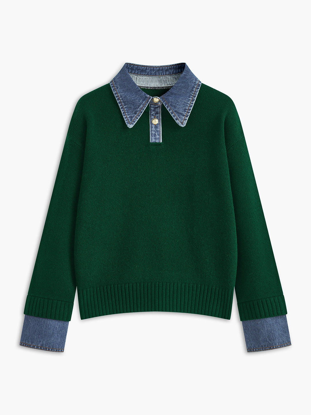 M&J | Layered Lapel Knit