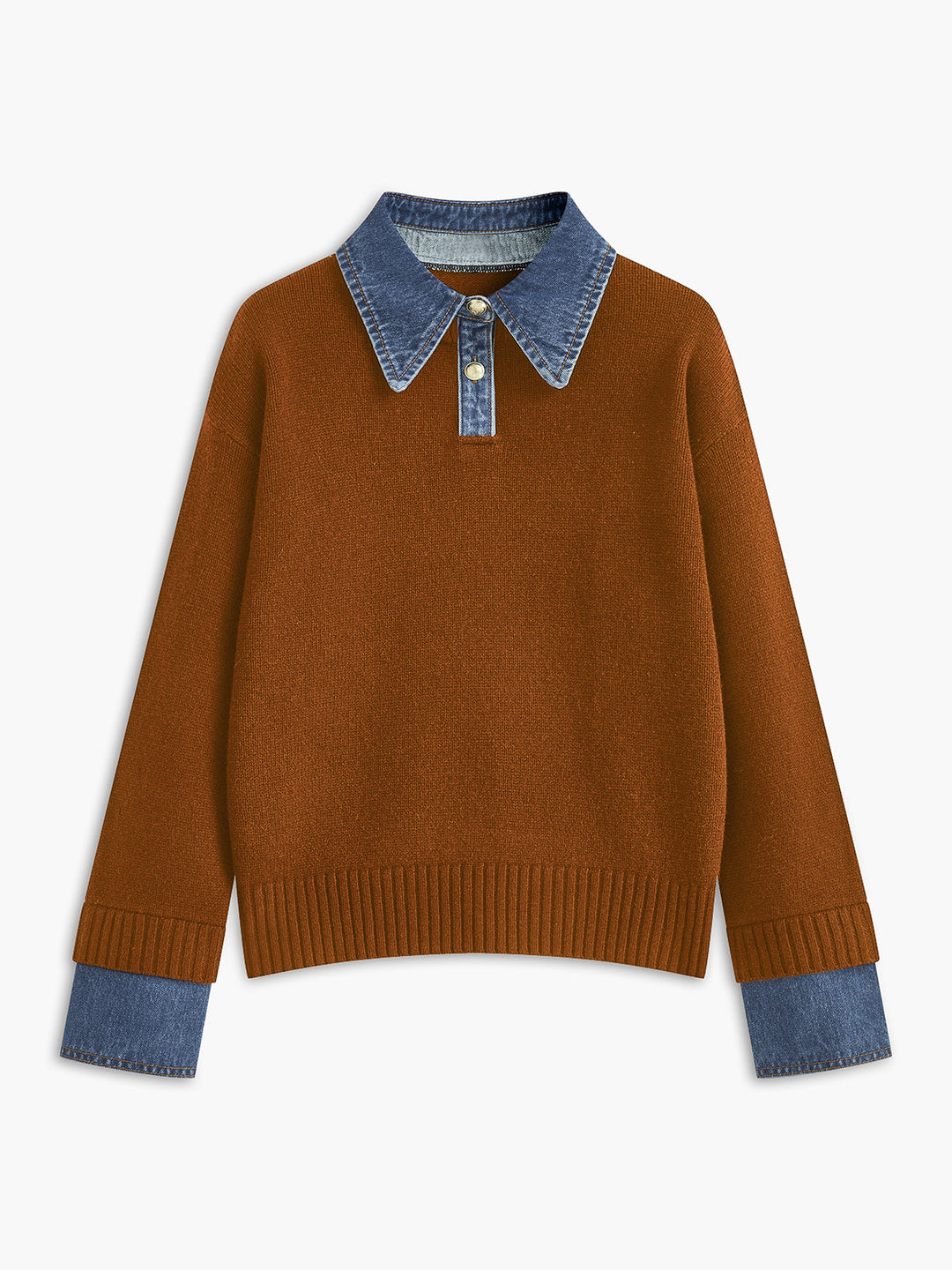 M&J | Layered Lapel Knit