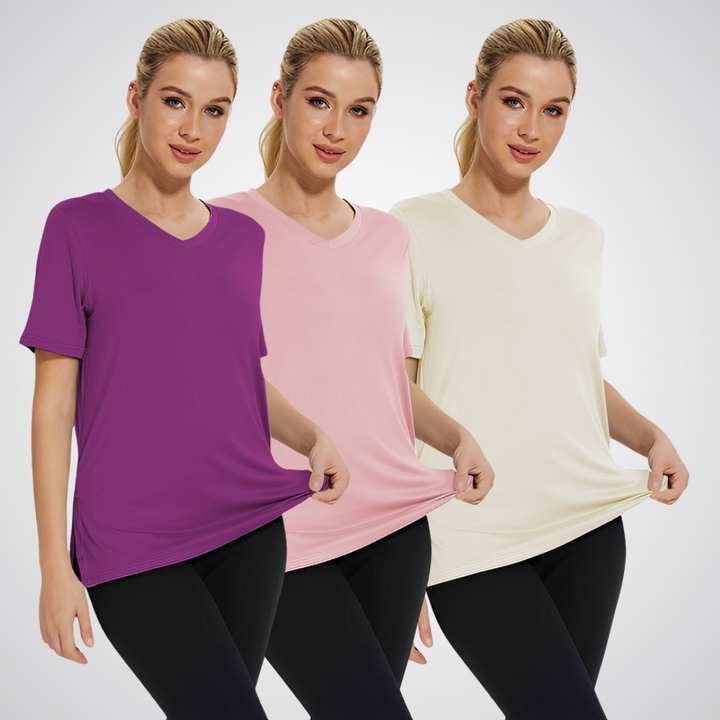 Willa | Casual Loose Fit Tee (Pack of 3)