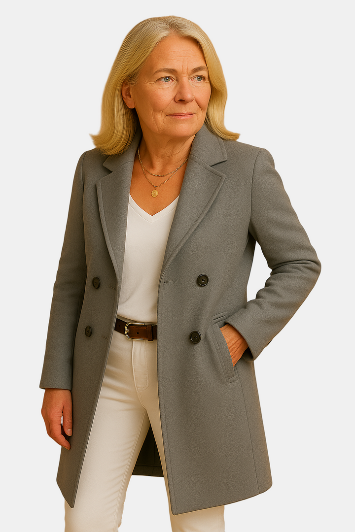 Zoe | Button-Up Long Coat