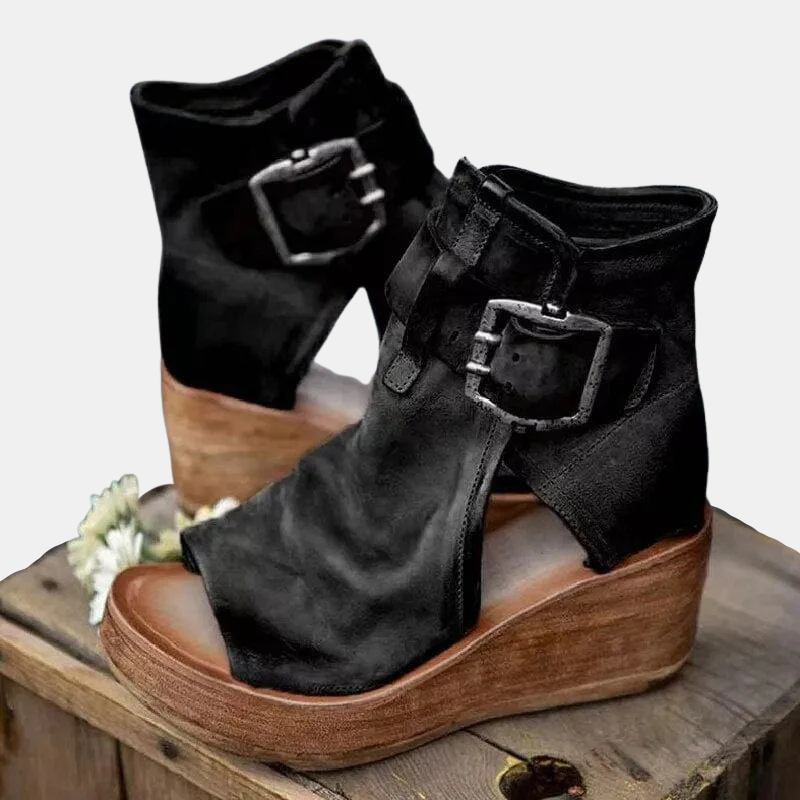 Evelina | Ridge Suede Boots