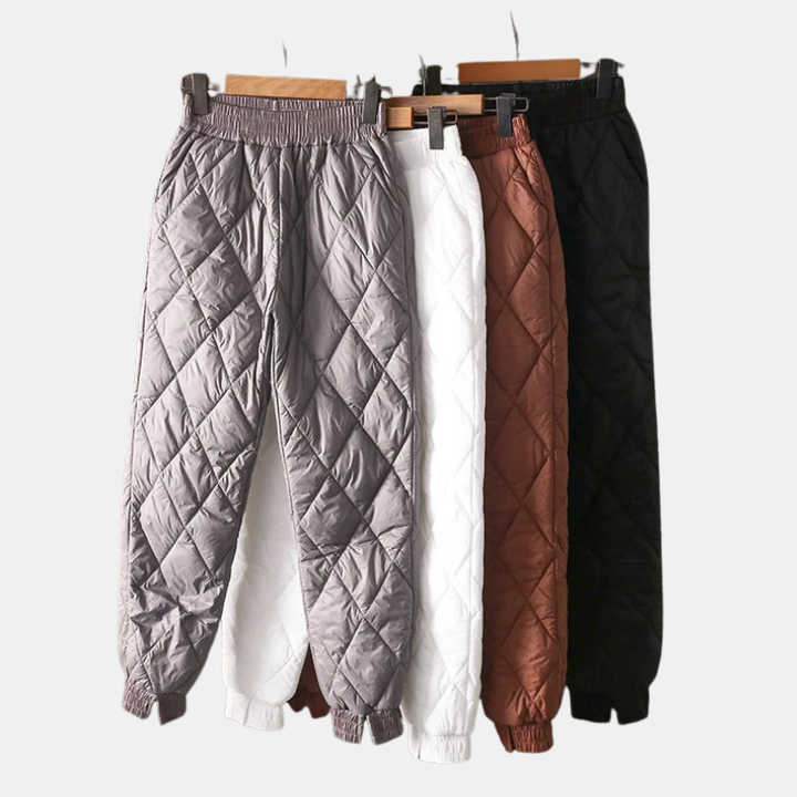 Freya | Quilted Joggers
