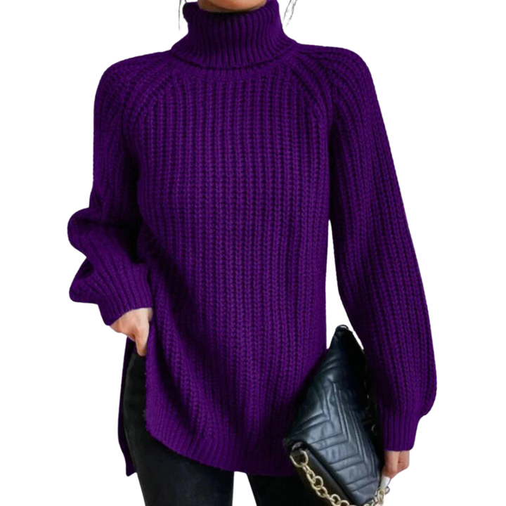 M&J | Cotton Ladies' Turtleneck for Winter