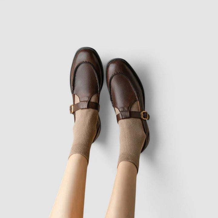 Lena | Orthopedic Square-Toe Mary Jane Shoes