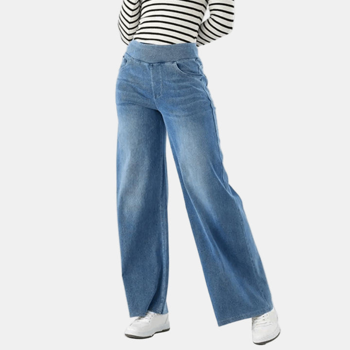 Oriana | Stretchable Wide-Leg Jeans