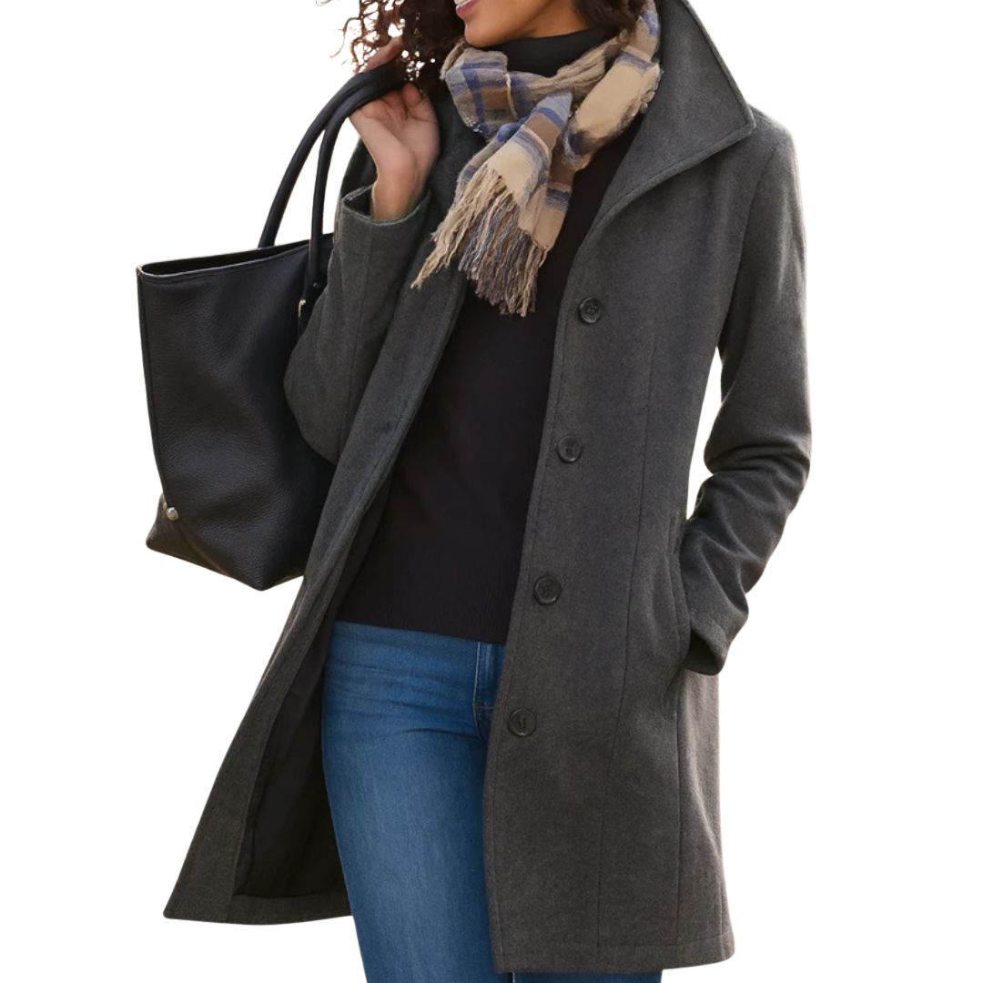 Audrey | Flattering Longline Coat