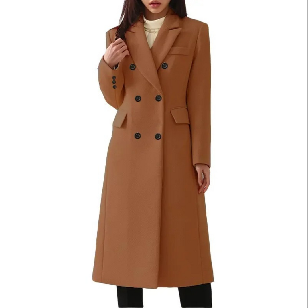 Natalia | Warm Wool Overcoat