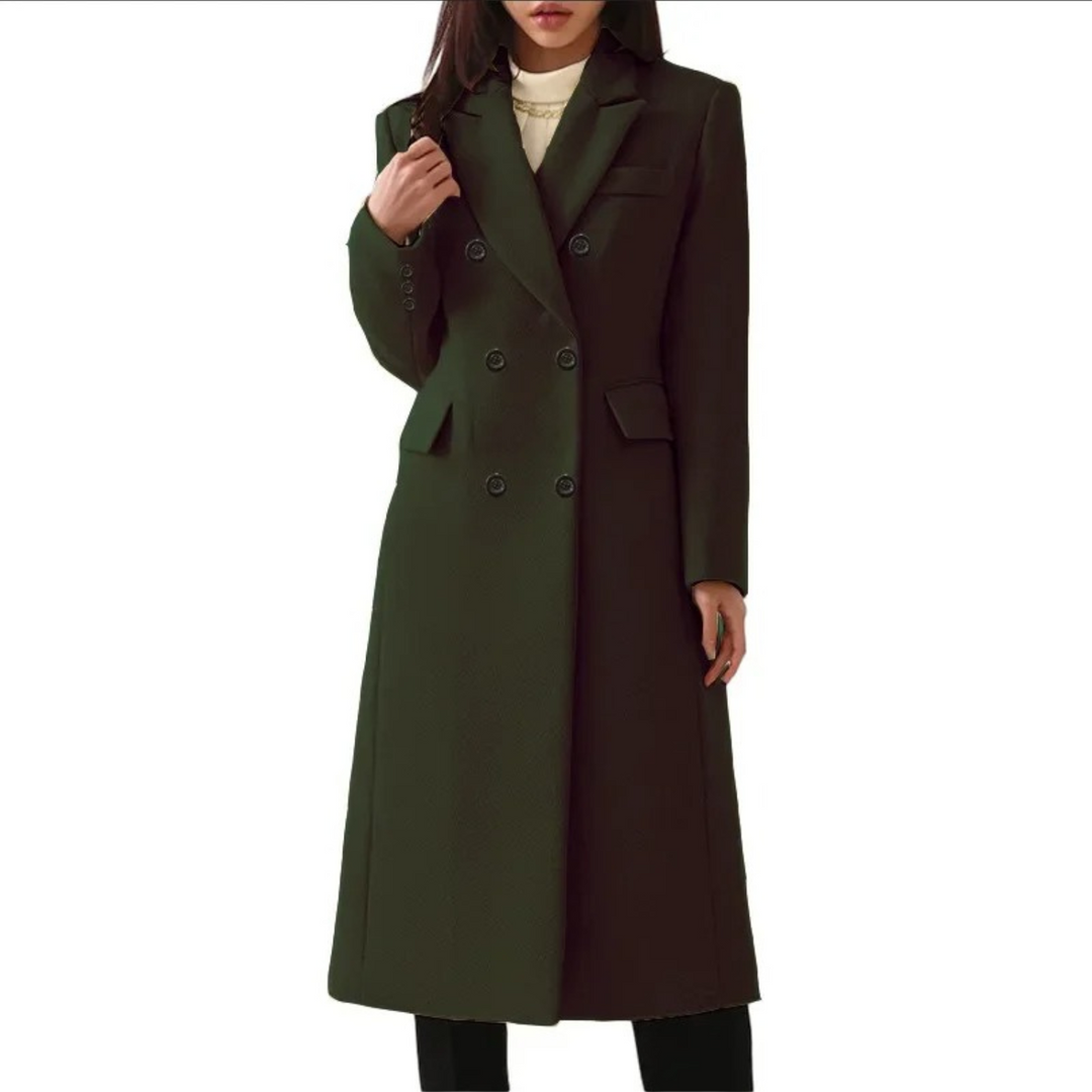 Natalia | Warm Wool Overcoat