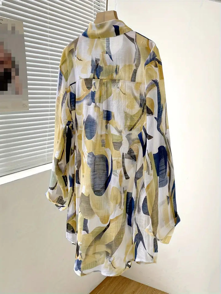 VICKY | STYLISH PRINTED BLOUSE