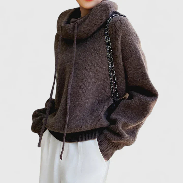 Seren | Cozy Knit Hoodie