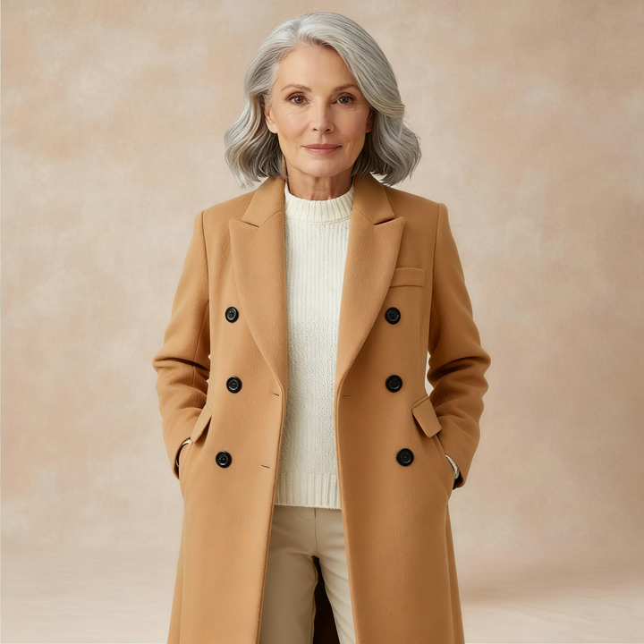 Natalia | Warm Wool Overcoat
