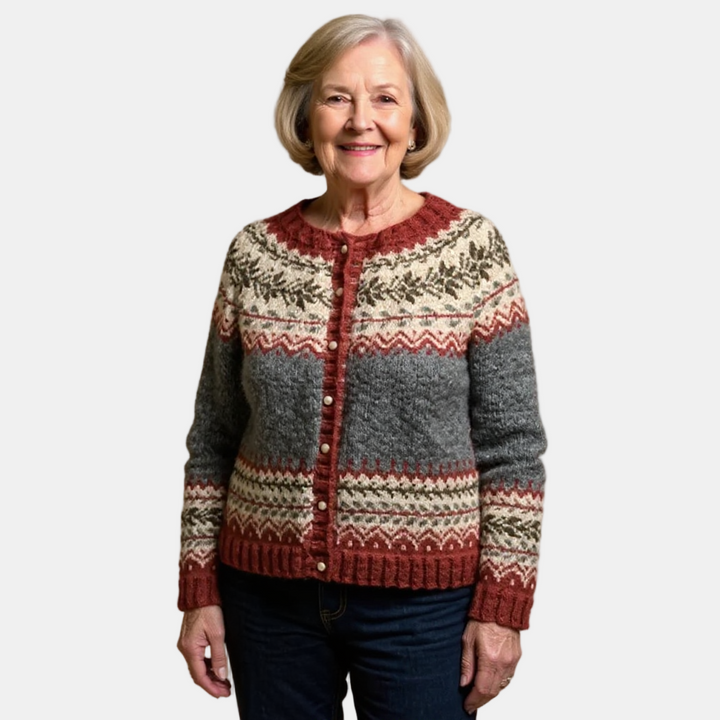 Evelina | Vintage Icelandic Cardigan
